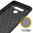 Flexi Slim Carbon Fibre Case for LG V50 ThinQ - Brushed Black